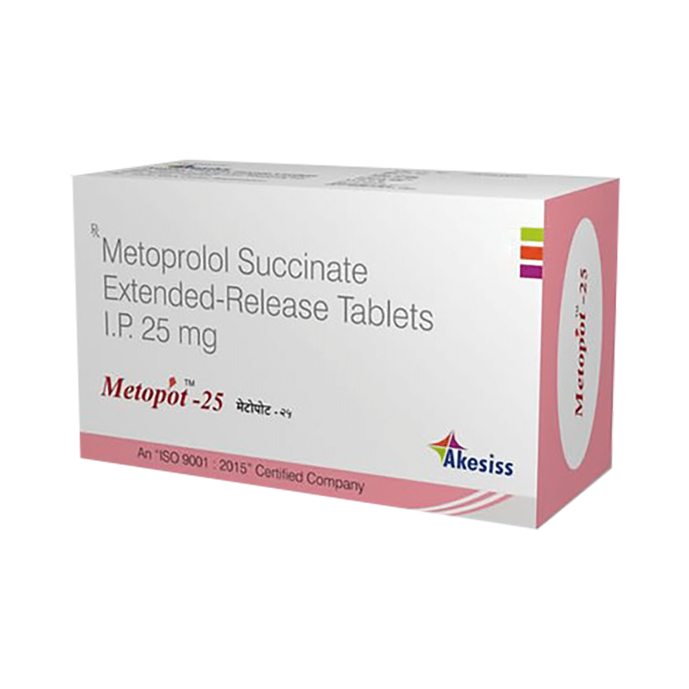 Metopot 25 Tablet ER - Image 1