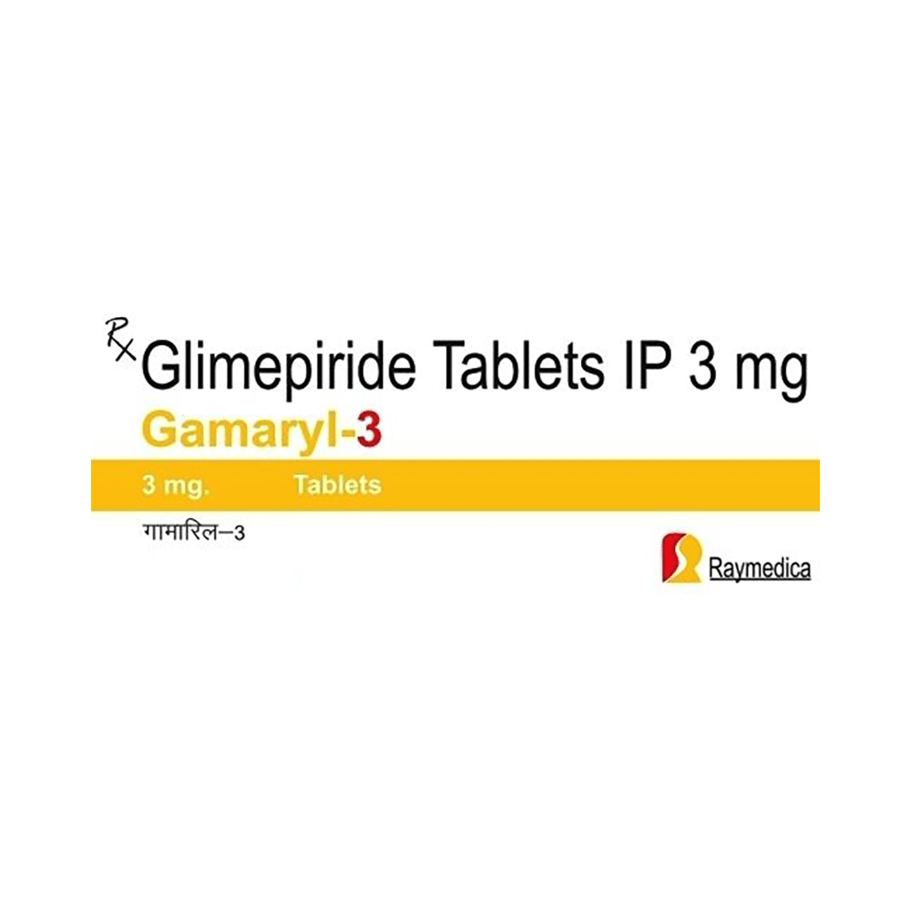 Gamaryl 3 Tablet - Image 1