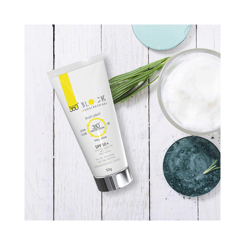 360° Block Sunscreen Gel (50gm Each) SPF 50+ - Image 3