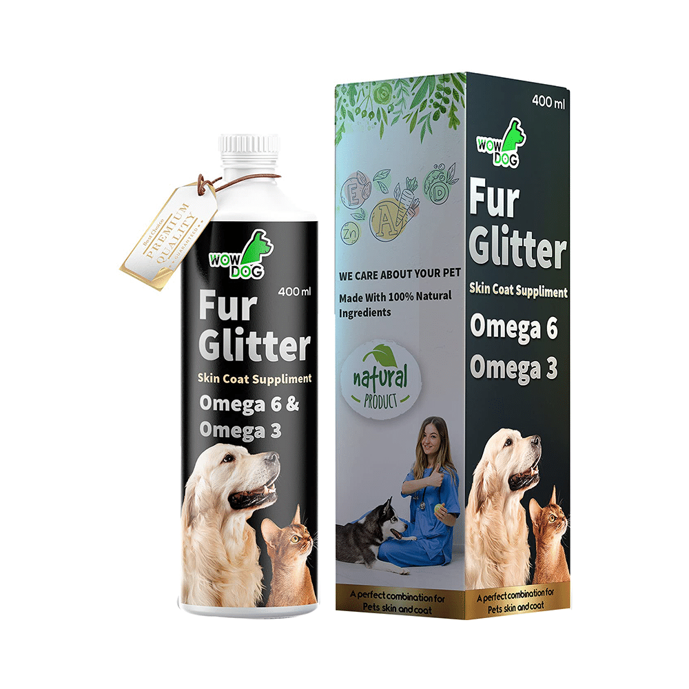 Wow Dog Fur Glitter Skin Coat Suppliment
