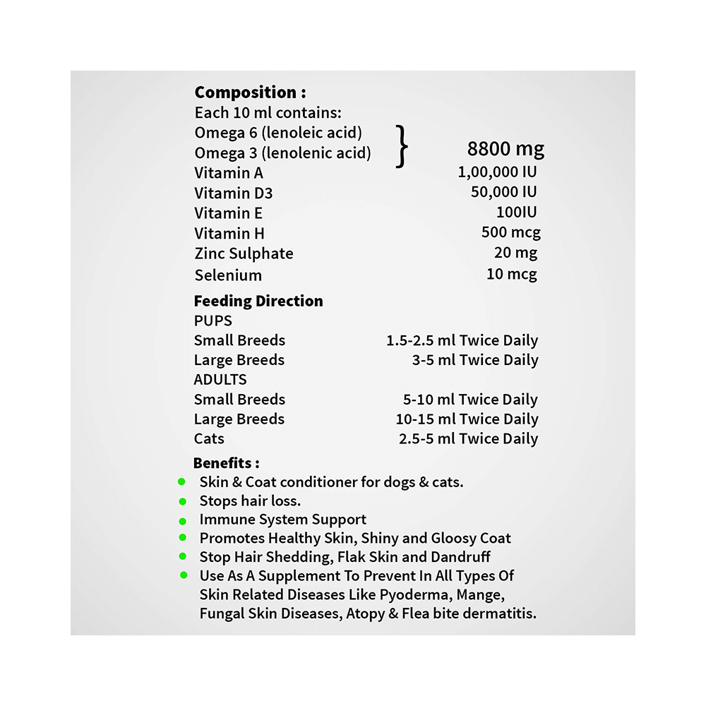 Wow Dog Fur Glitter Skin Coat Suppliment - Image 5