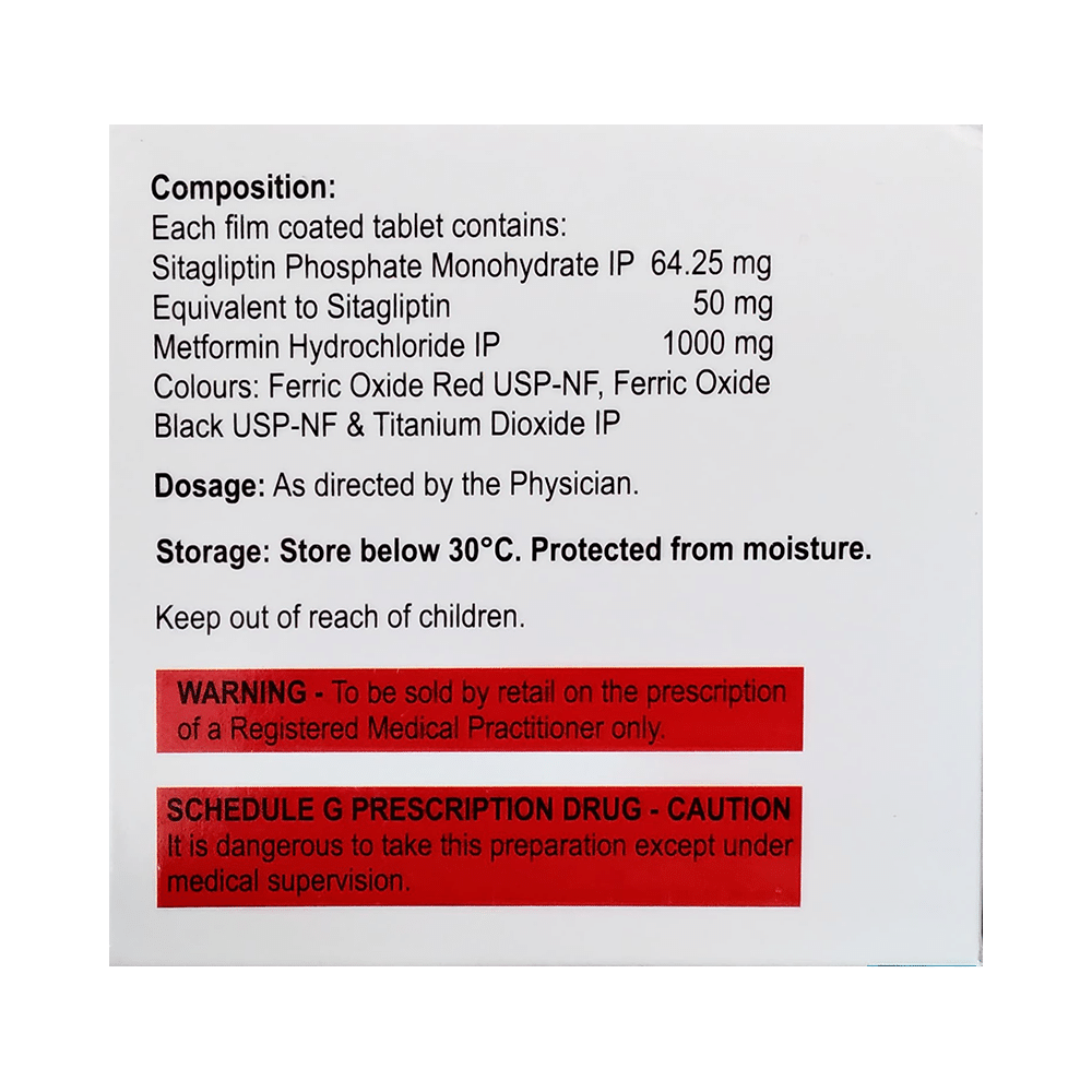 Sitamyt M 50/1000 Tablet - Image 2