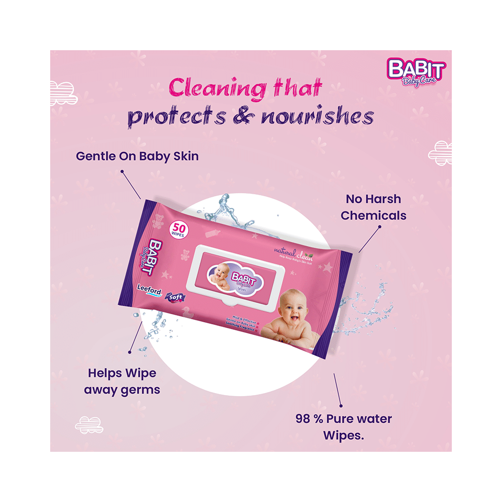 Babit Baby Care Wipes - Image 5