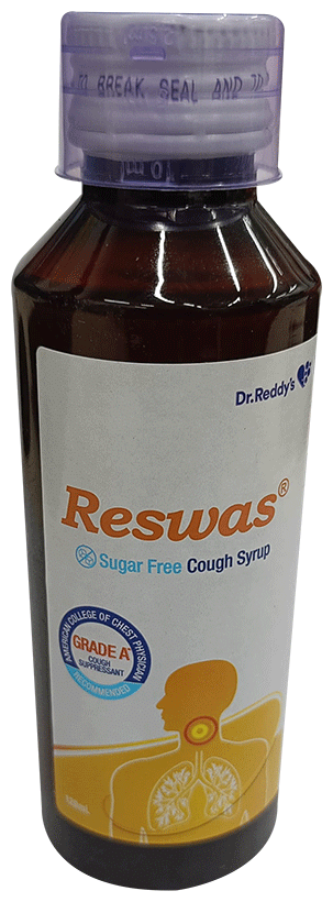 Reswas Cough Syrup Sugar Free - Image 1