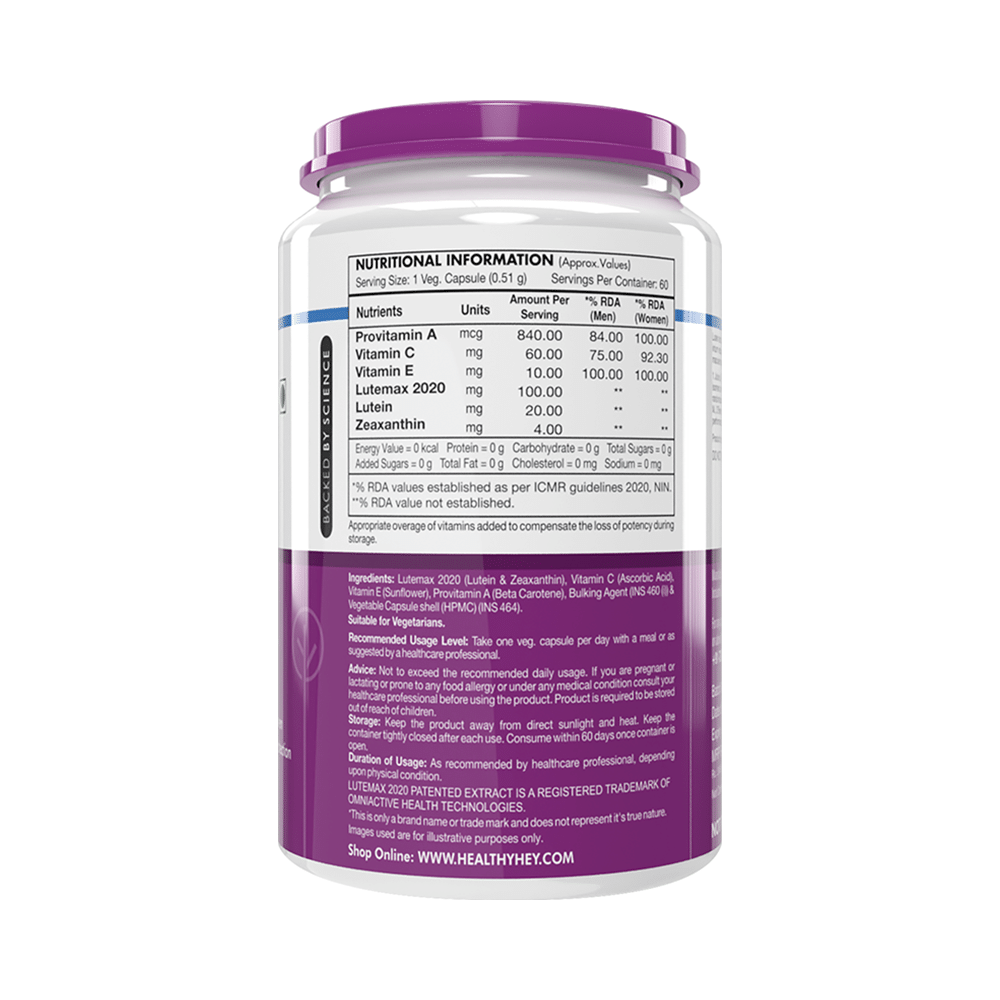 HealthyHey Nutrition Blue Eye Protect Vegetable Capsule - Image 2