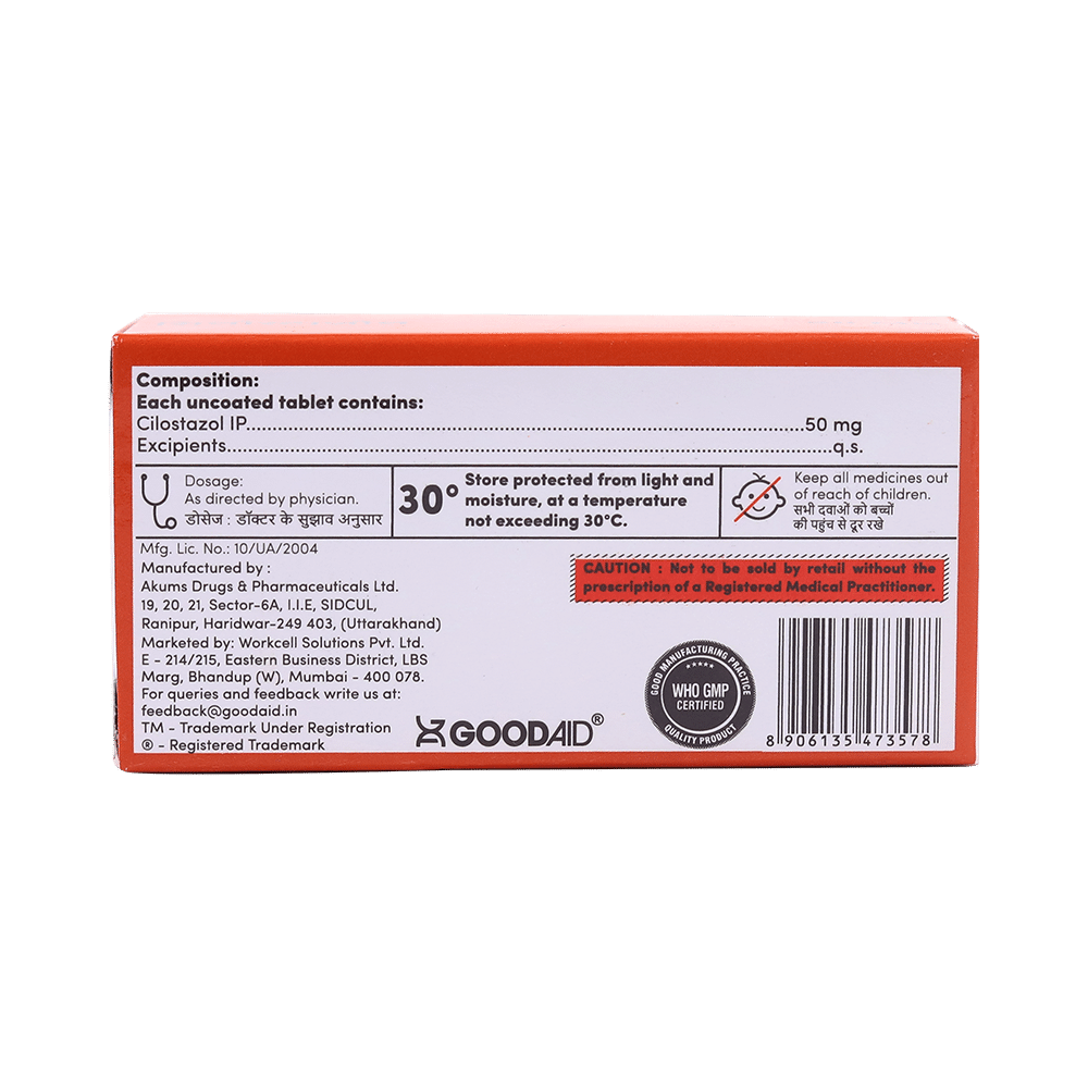 Cilostaid Tablet - Image 2