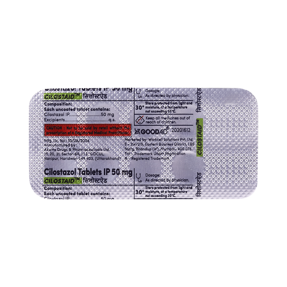Cilostaid Tablet - Image 3