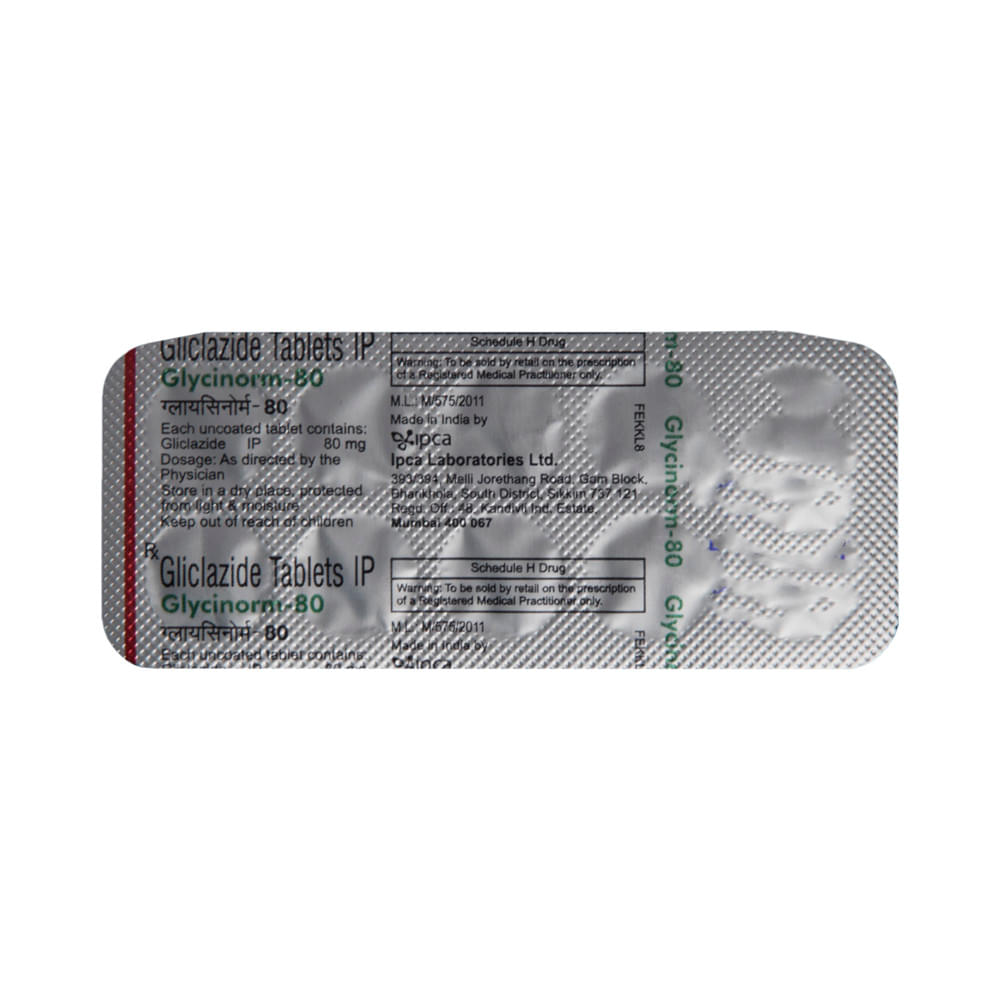Glycinorm 80 Tablet - Image 5