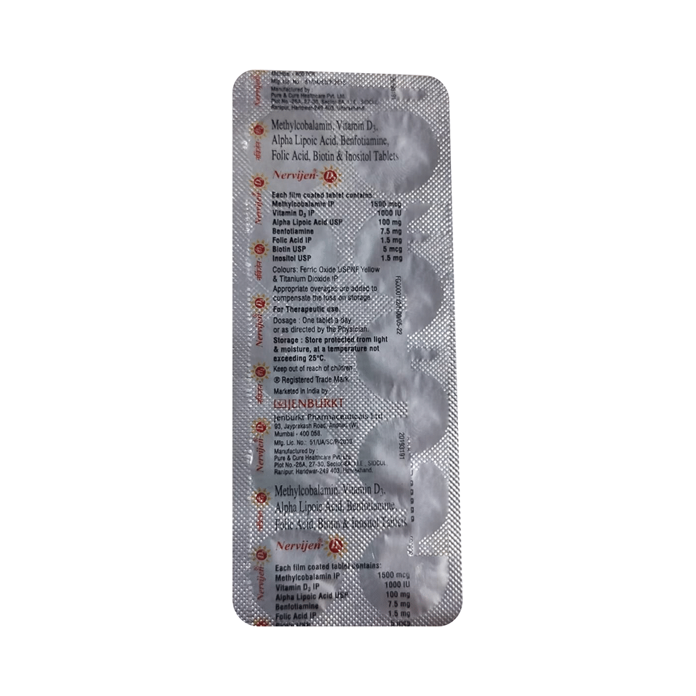 Nervijen D3 Tablet - Image 3