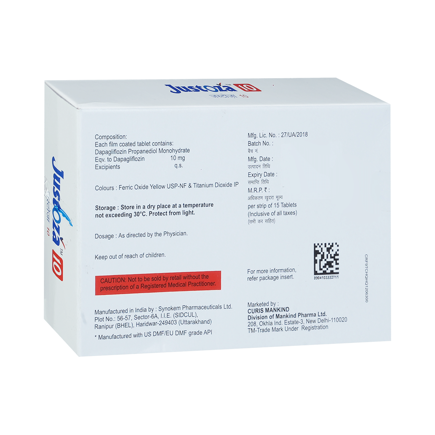 Justoza 10 Tablet - Image 3