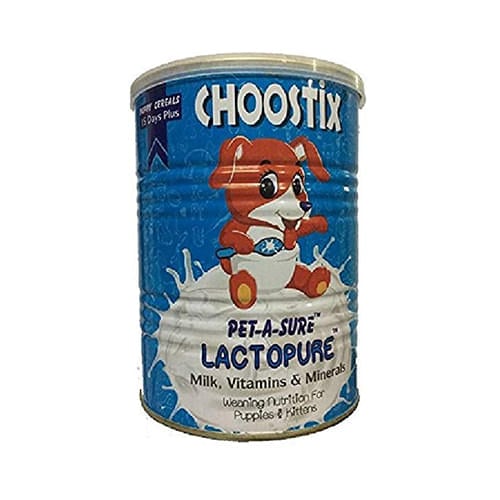 Choostix Pet-A-Sure Lactopure Milk, Vitamins & Minerals for Puppies and Kittens - Image 1
