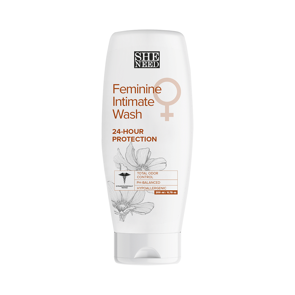 SheNeed Feminine Intimate Wash 24 Hour Protection - Image 1