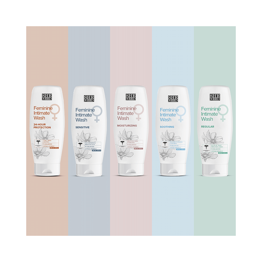 SheNeed Feminine Intimate Wash 24 Hour Protection - Image 8