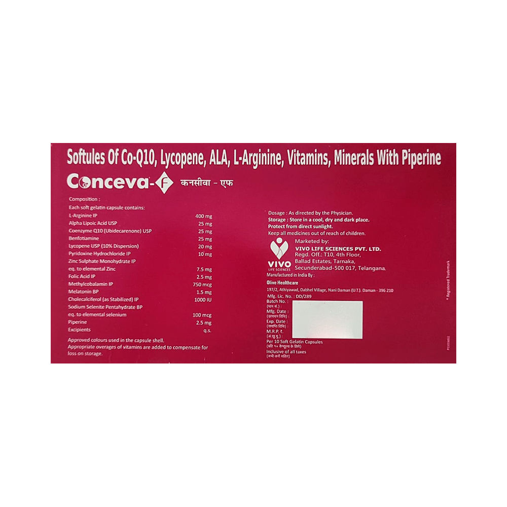 Conceva F Soft Gelatin Capsule - Image 2