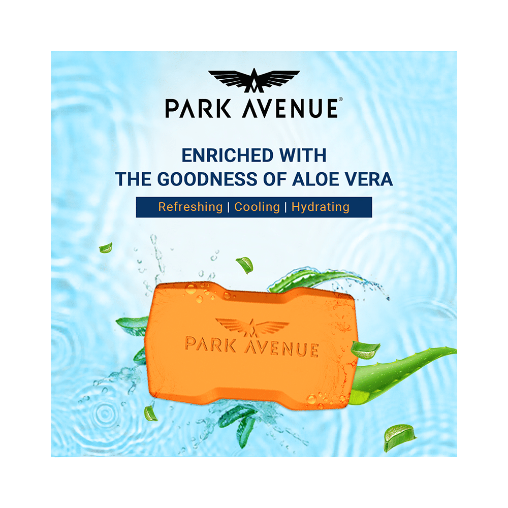 Park Avenue Premium Men's Soap (125gm Each) Germ Protect - Image 4
