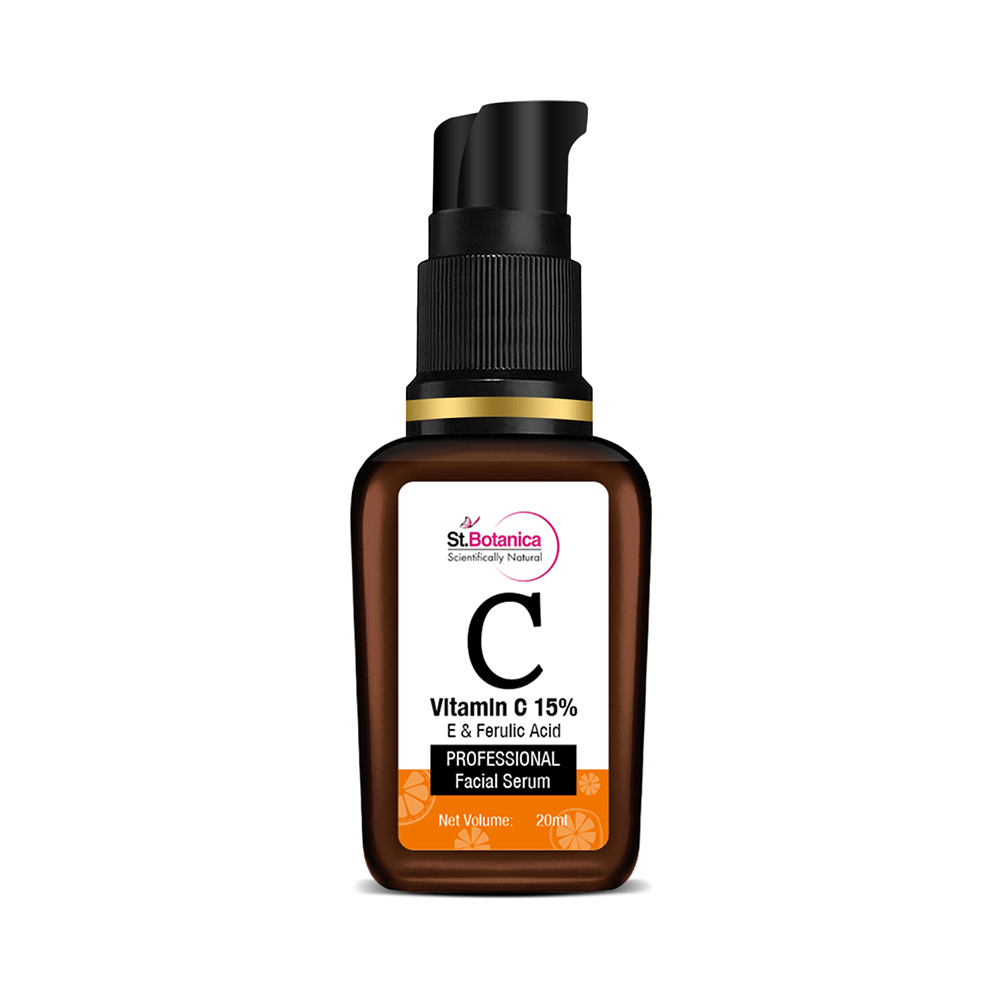 St.Botanica Vitamin C 15%, E & Ferulic Acid Professional Facial Serum - Image 2