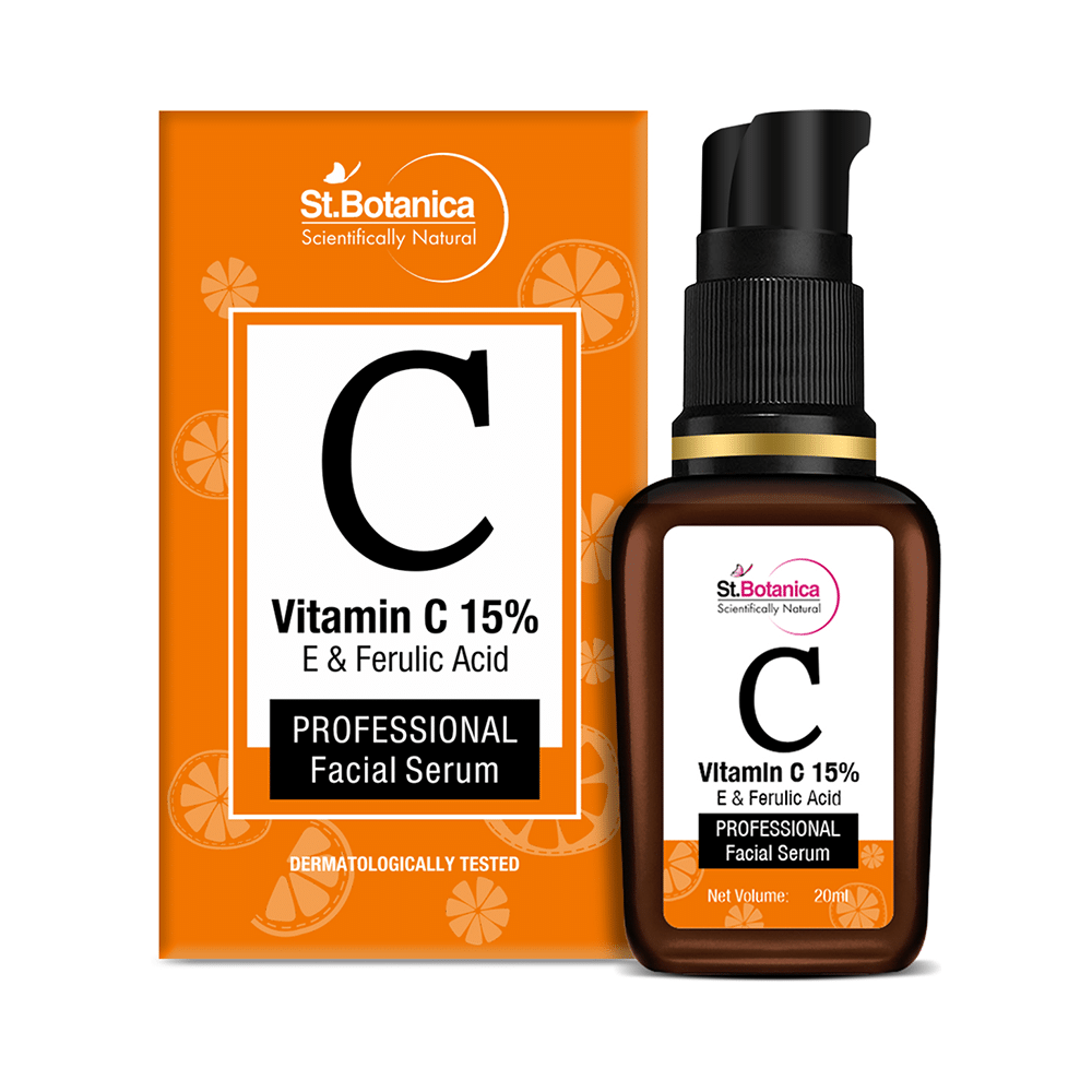 St.Botanica Vitamin C 15%, E & Ferulic Acid Professional Facial Serum