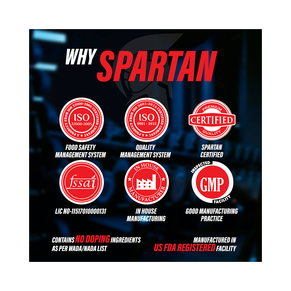 Spartan Nutrition 100% Whey Protein Pro Powder Almond Fudge - Image 7