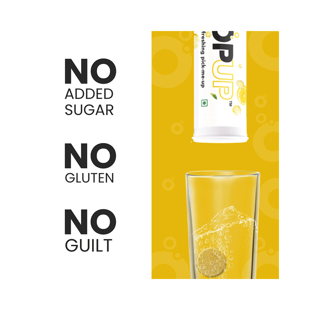 TopUp Delicious Matcha Green Tea Effervescent Tablet (20 Each) Ginger & Lemon - Image 5
