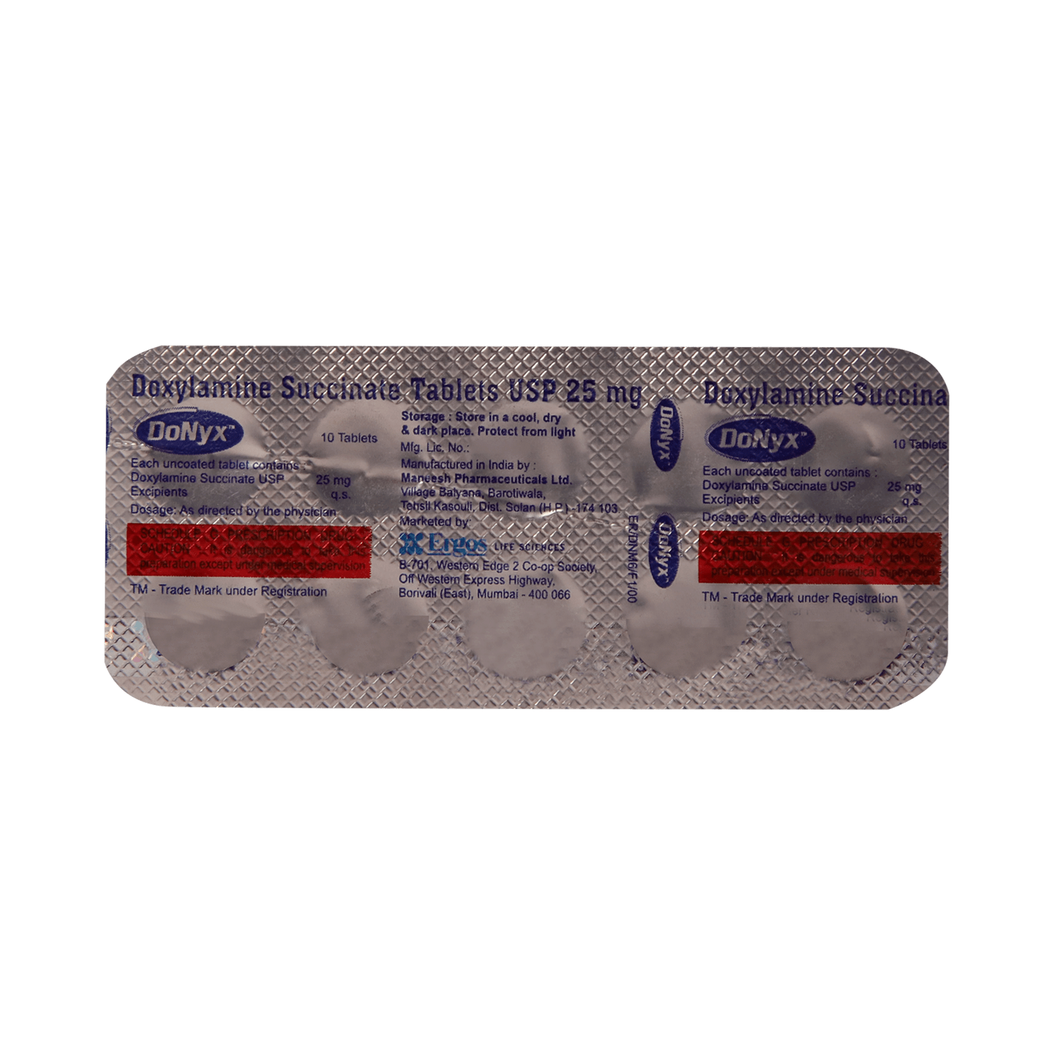 Donyx 25mg Tablet - Image 3