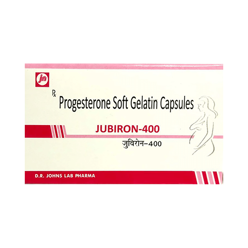 Jubiron 400 Soft Gelatin Capsule