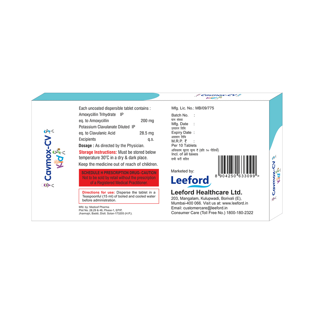 Cavmox-CV Kid Tablet - Image 2