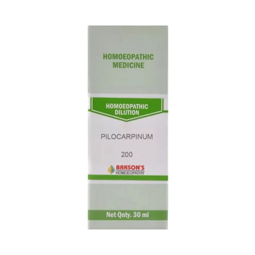 Bakson's Homeopathy Pilocarpinum Dilution 200