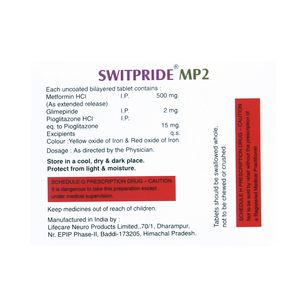 Switpride MP2 Tablet ER - Image 2