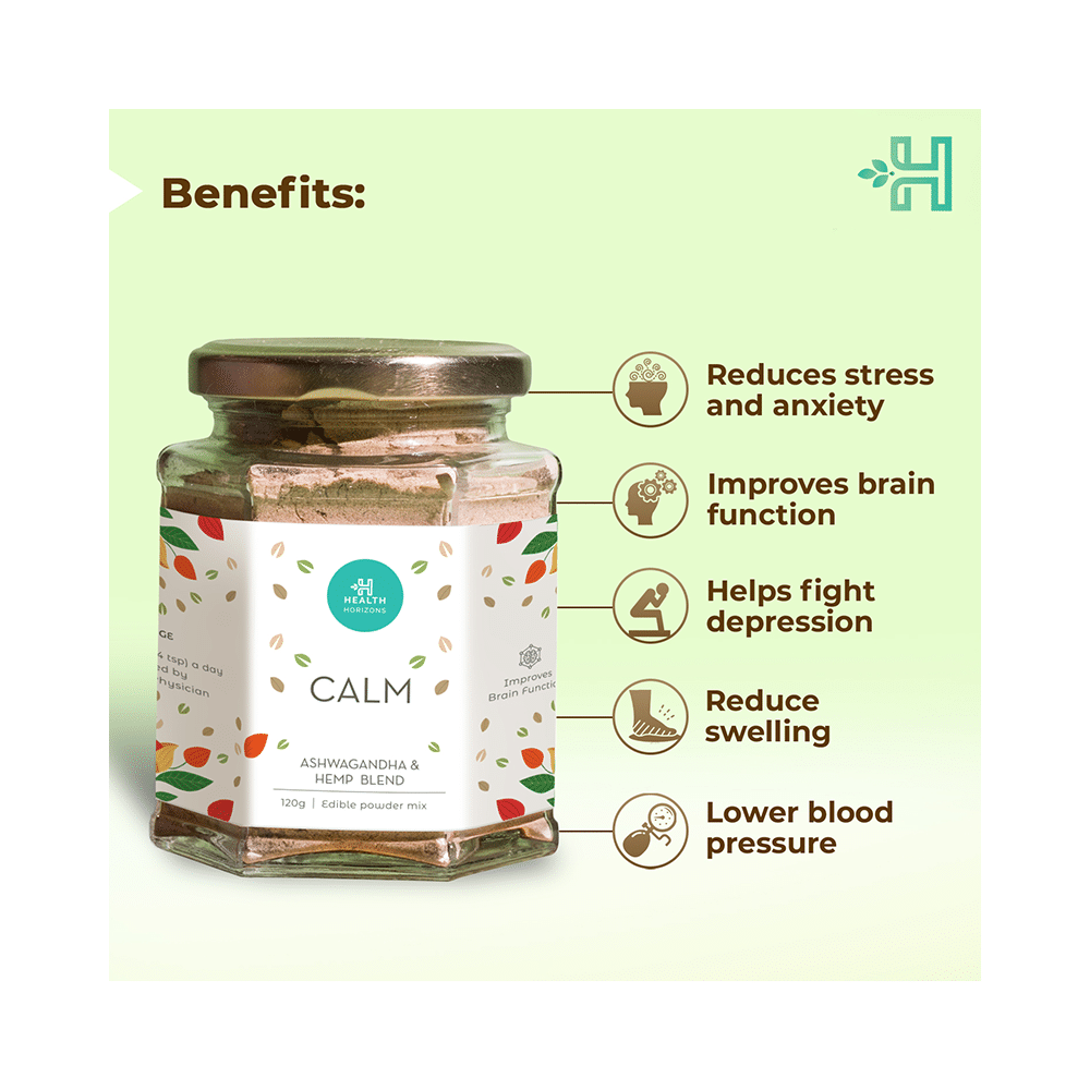 Health Horizons Ashwagandha & Hemp Blend Edible Powder Mix - Image 3