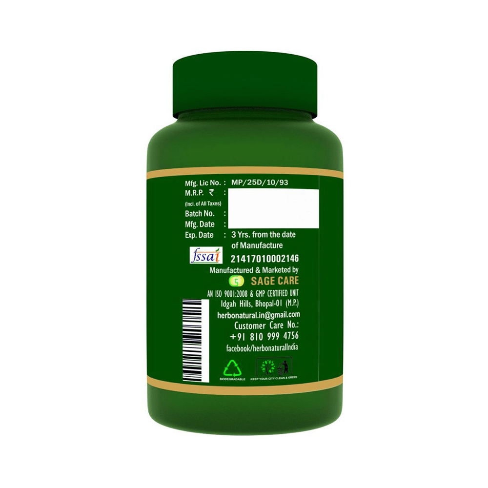 Herbo Natural Ashwagandha (Withania Somnifera) Extract  500mg Veg Capsule - Image 3