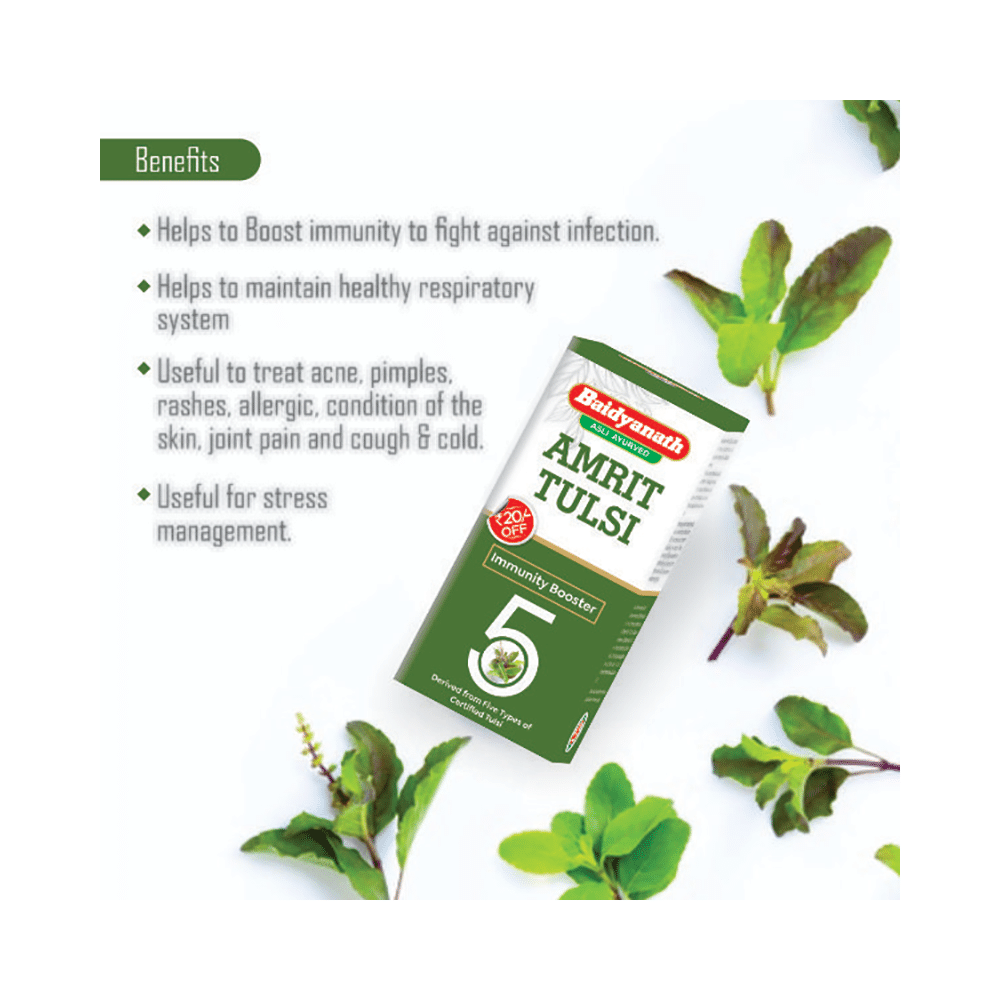 Baidyanath (Nagpur) Amrit Tulsi Immunity Booster - Image 7