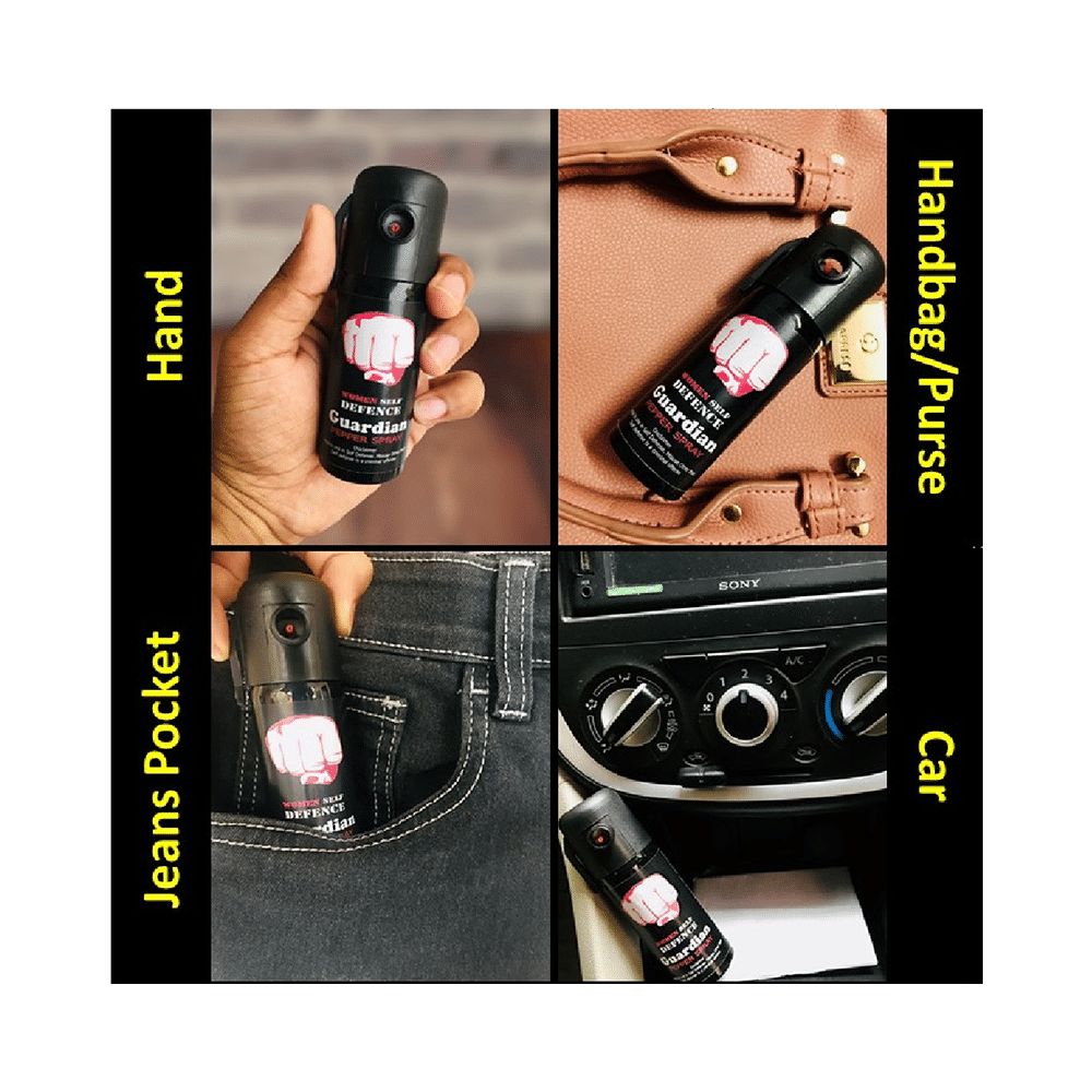 Guardian Women Self Defense Pepper Spray (55ml Each) - Image 5