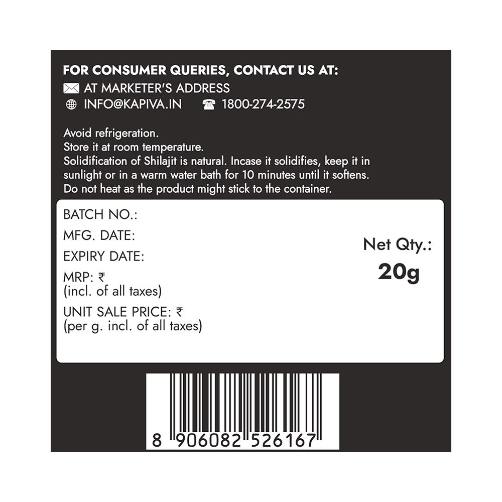 Kapiva Himalayan Shilajit | Ayurvedic Formula for Strength, Stamina & Power - Image 5