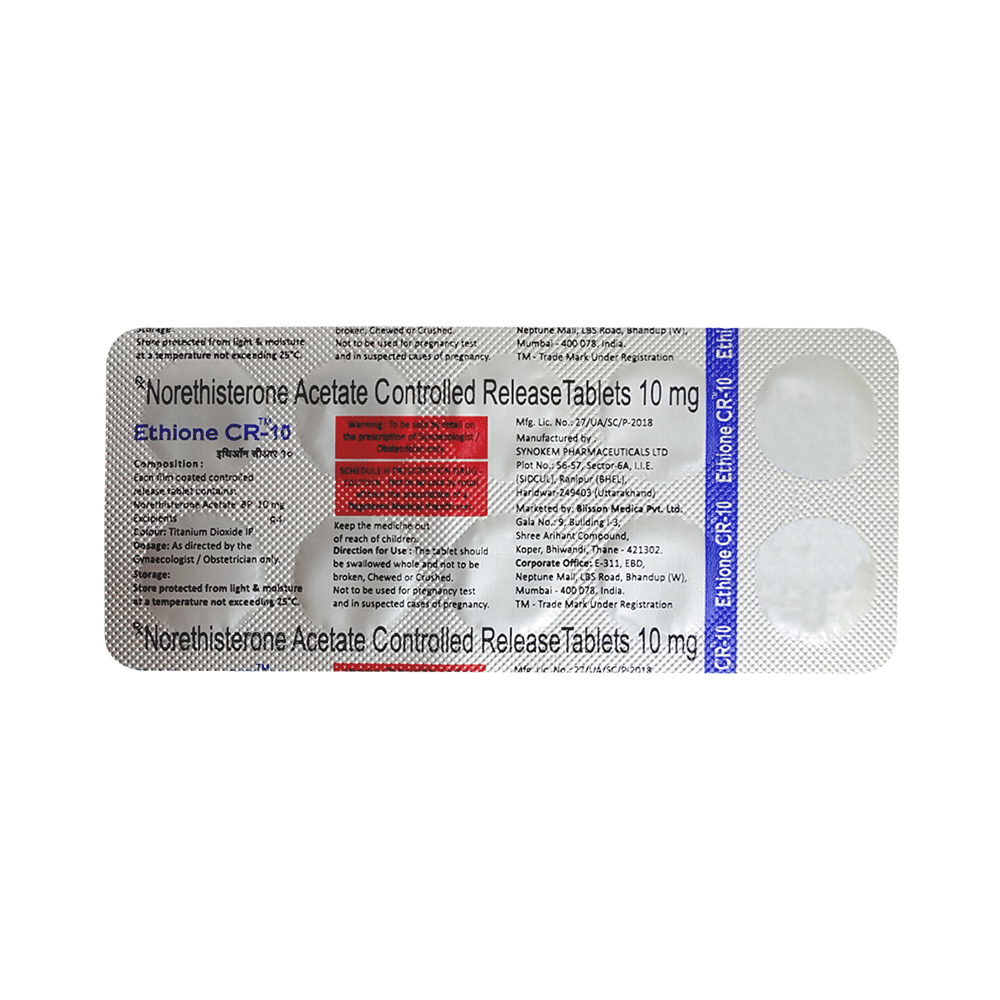 Ethione CR 10 Tablet - Image 4