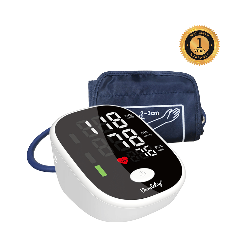 Vandelay BP900 Blood Pressure Monitor Black