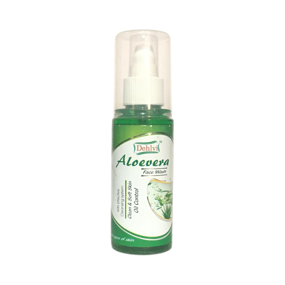 Dehlvi Aloevera Facewash (100ml Each) - Image 1