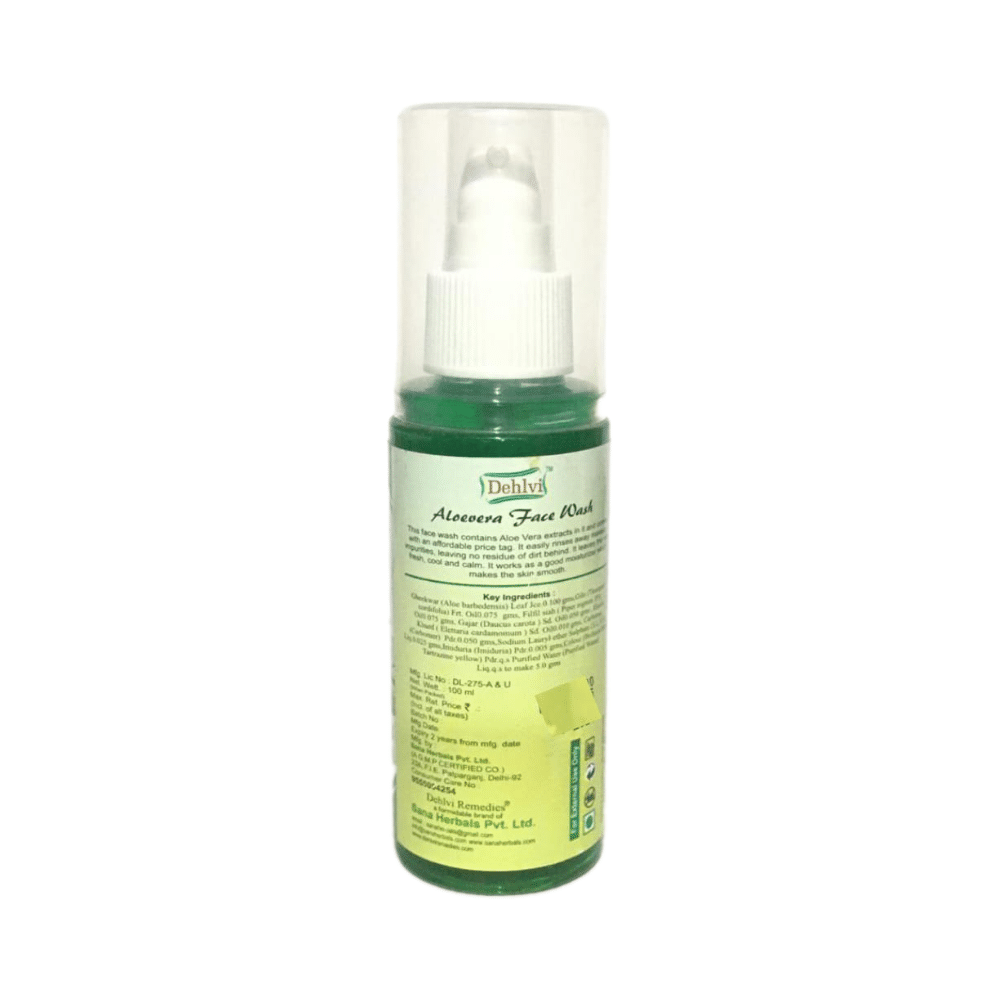 Dehlvi Aloevera Facewash (100ml Each) - Image 2
