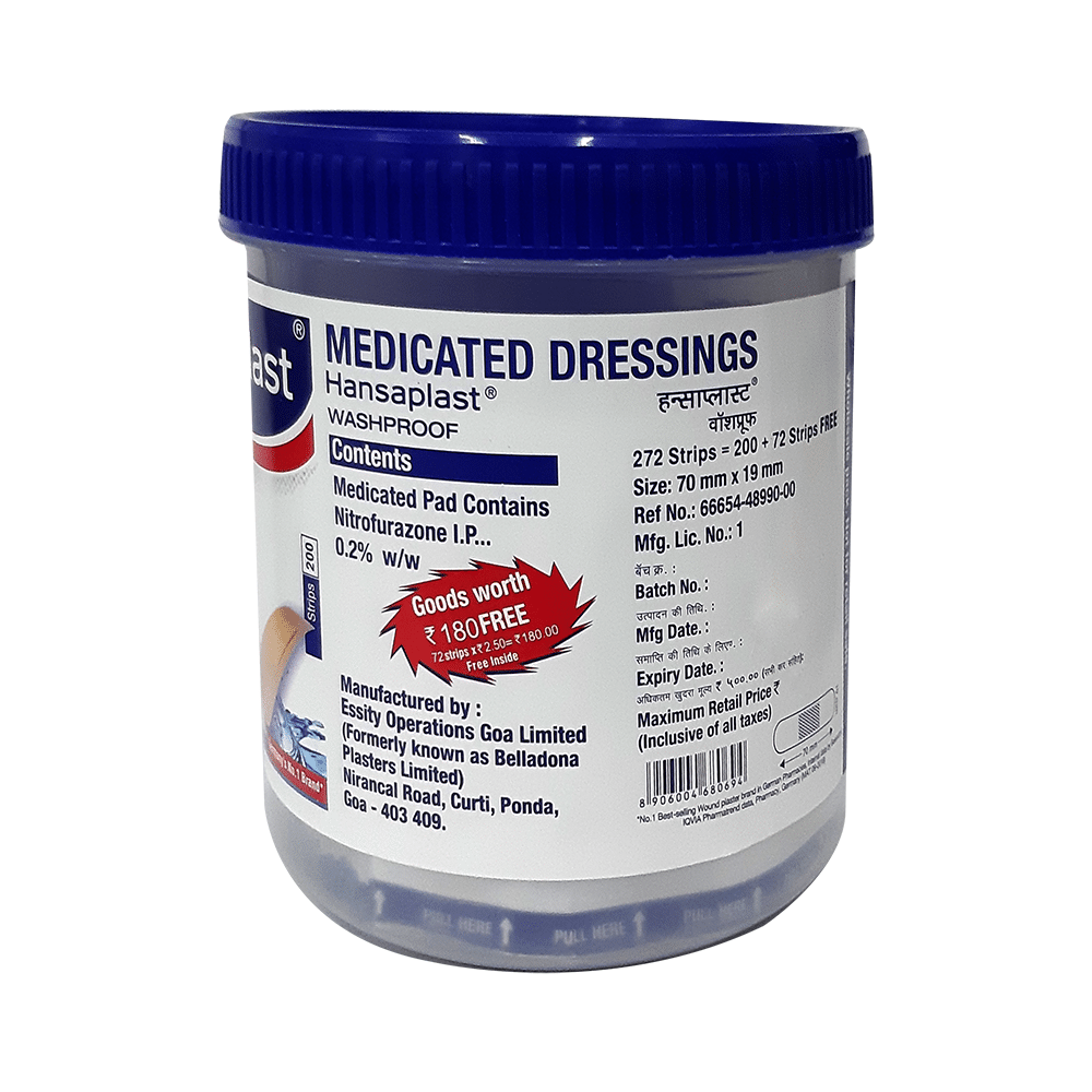 Hansaplast Washproof Medicated Dressing Band Aid, First Aid - Image 3