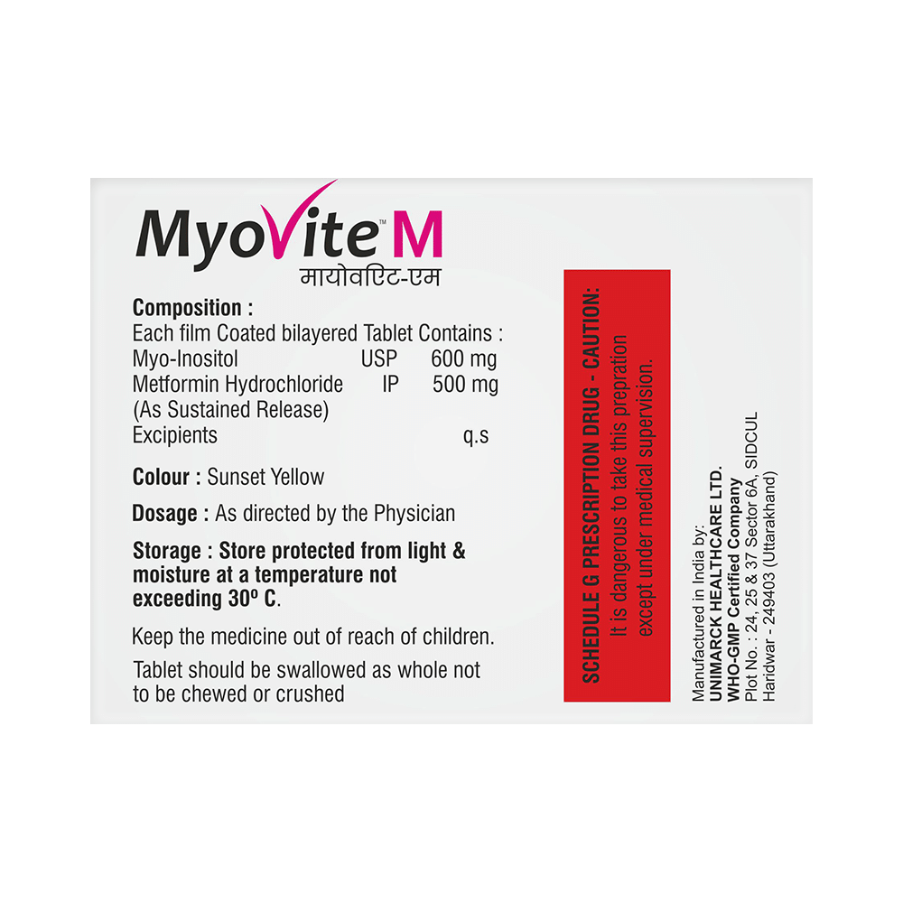 Myovite M Tablet SR - Image 2