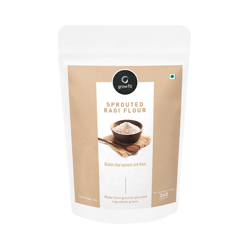 Growfit Sprouted Ragi Flour - Image 1