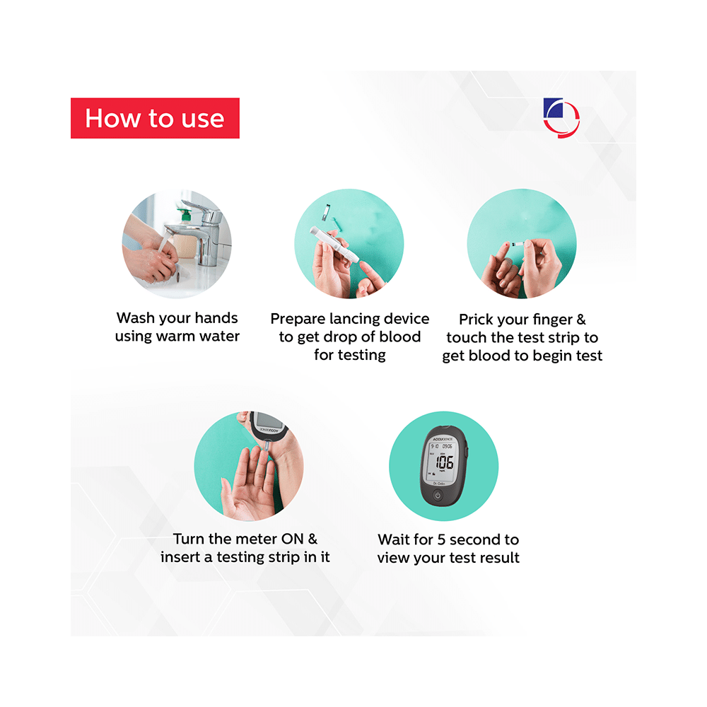 Dr. Odin PM-900 Accugence Multi monitoring Glucose Meter Kit Black - Image 4