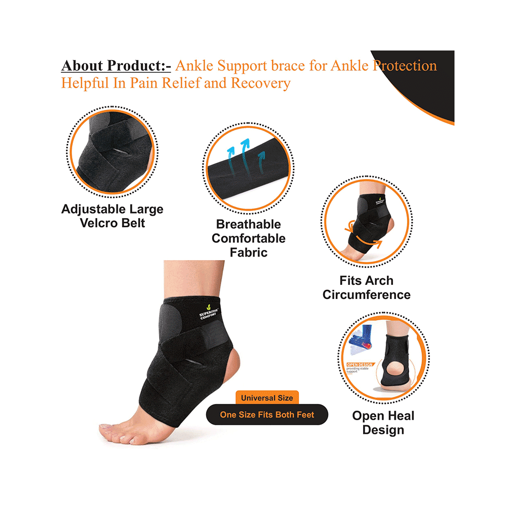 Superfine Comfort Ankle Support Compression Brace - Image 3