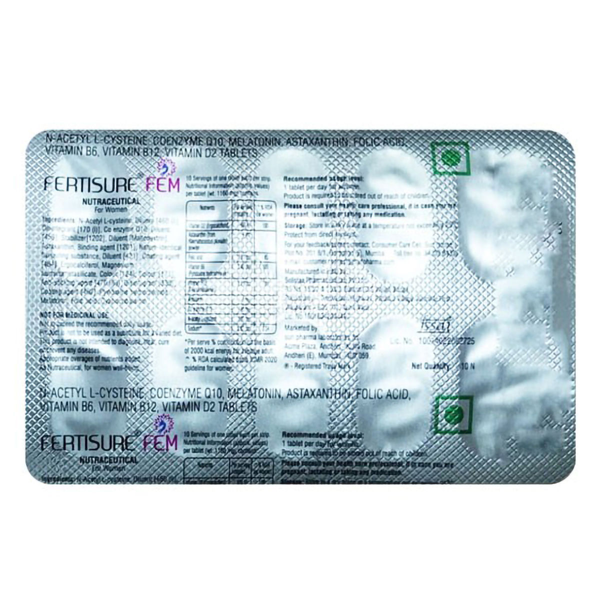 Fertisure Fem Tablet - Image 2
