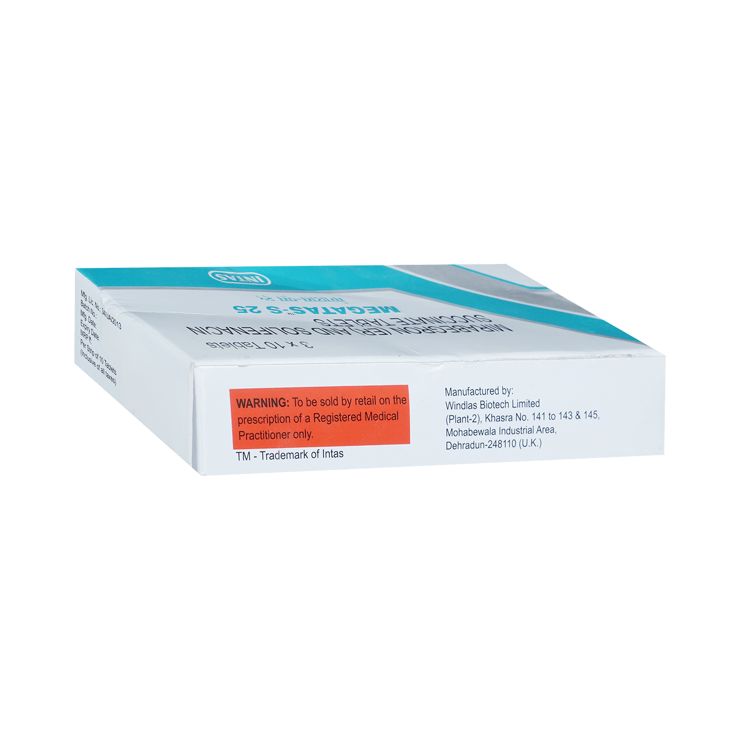 Megatas-S 25 Tablet ER - Image 4