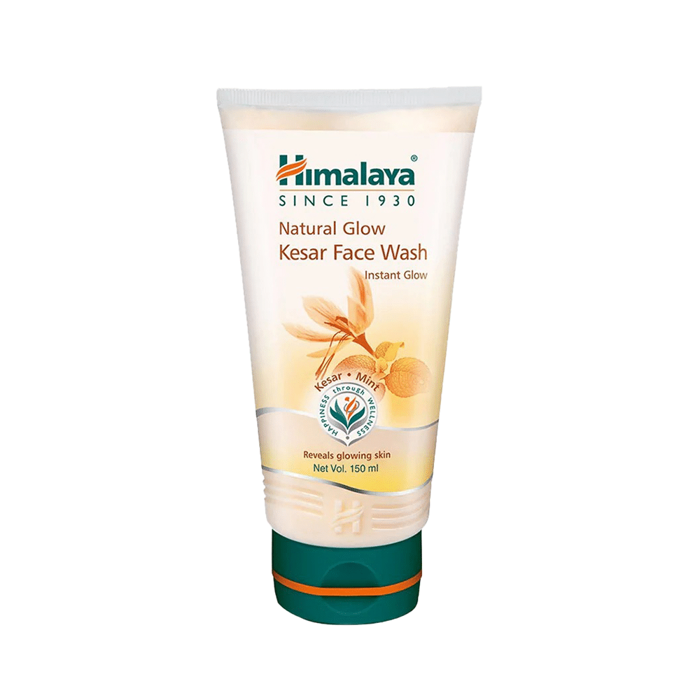 Himalaya Natural Glow Kesar Face Wash - Image 1
