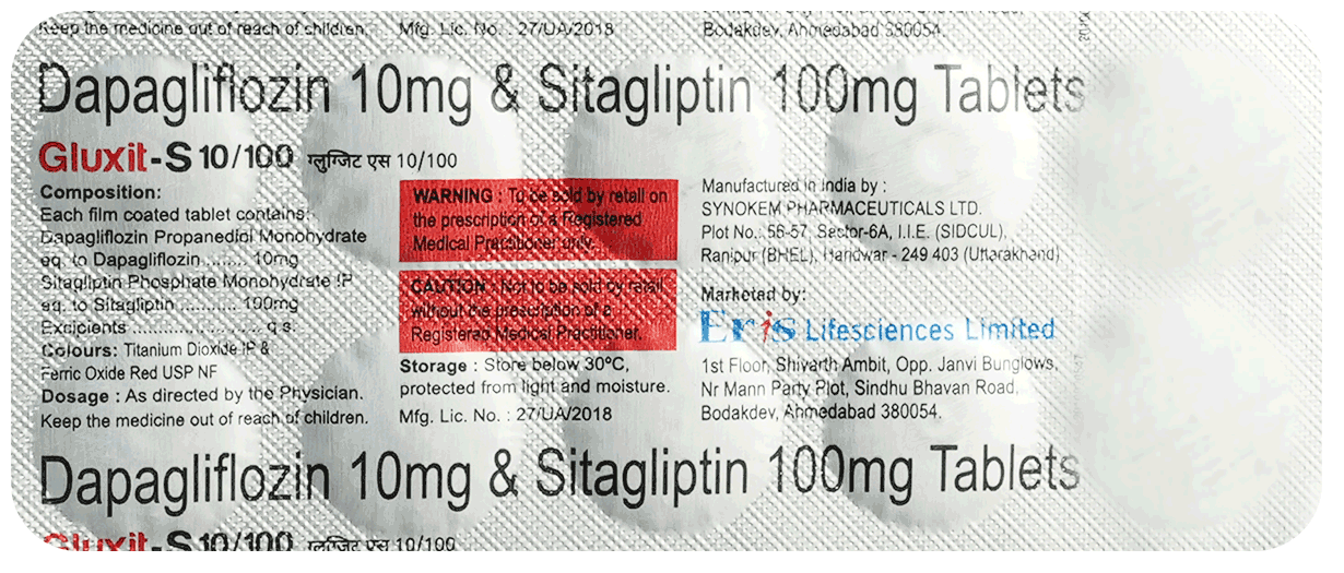Gluxit-S 10/100 Tablet - Image 2