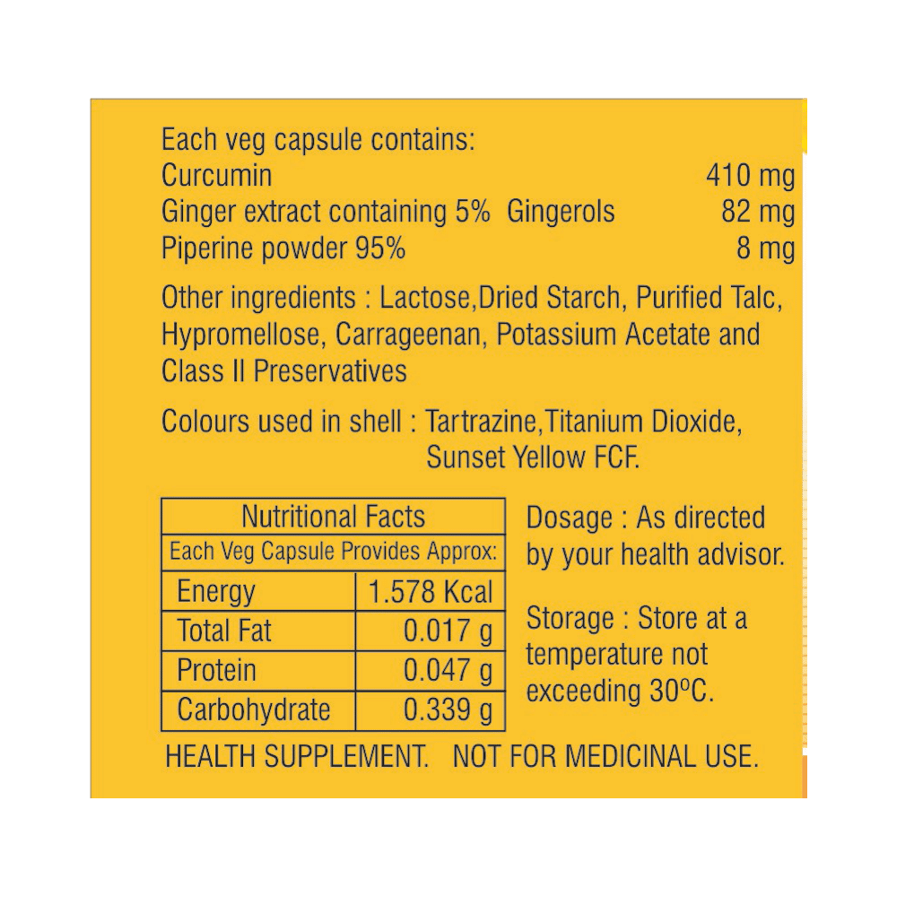 Curcumino 500 Veg Capsule - Image 6