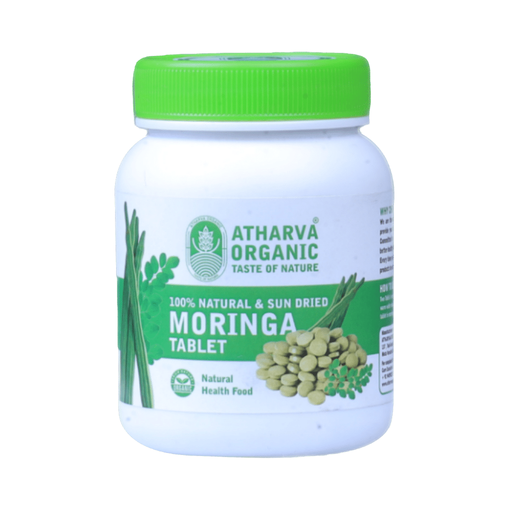 Atharvaa Organic Moringa Tablet (120 Each)