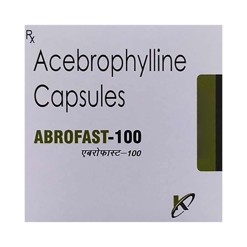 Abrofast 100 Capsule - Image 1