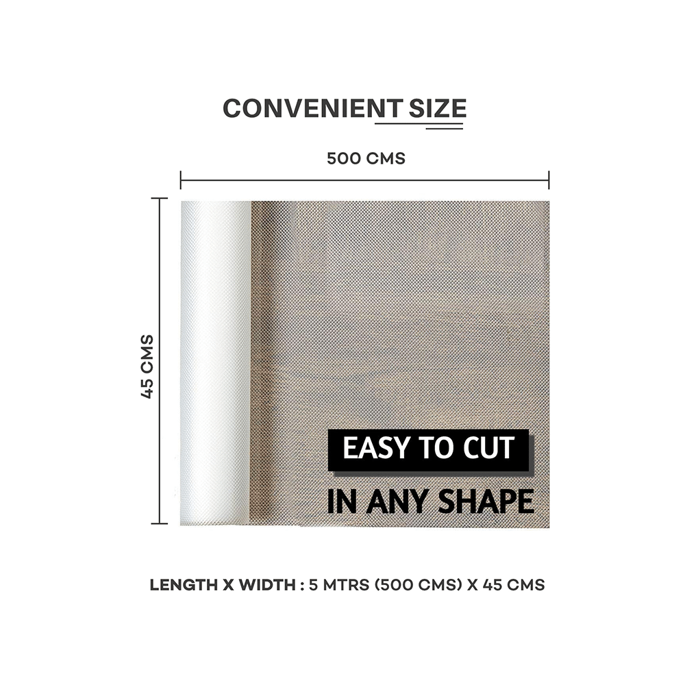 Spotview Premium Multi-Purpose Anti Slip Mat with Natraj Cutter Free 5m x 45cm Transparent - Image 2